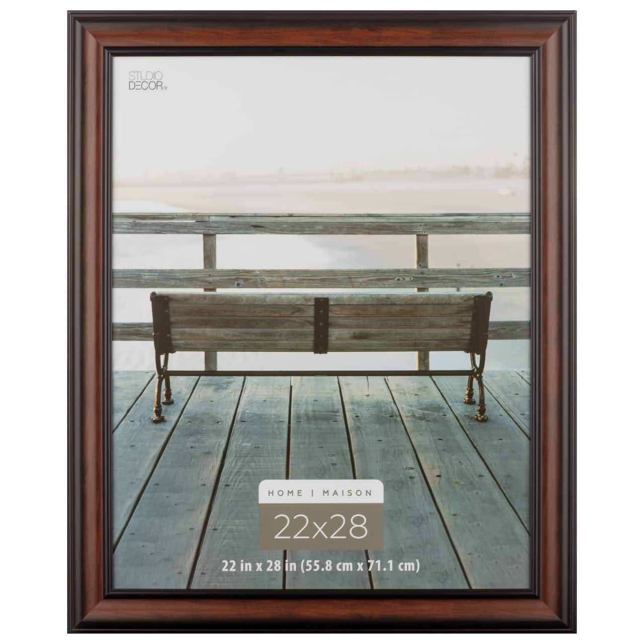 Home Brown & Black Wood Grain Frame by Studio Décor®